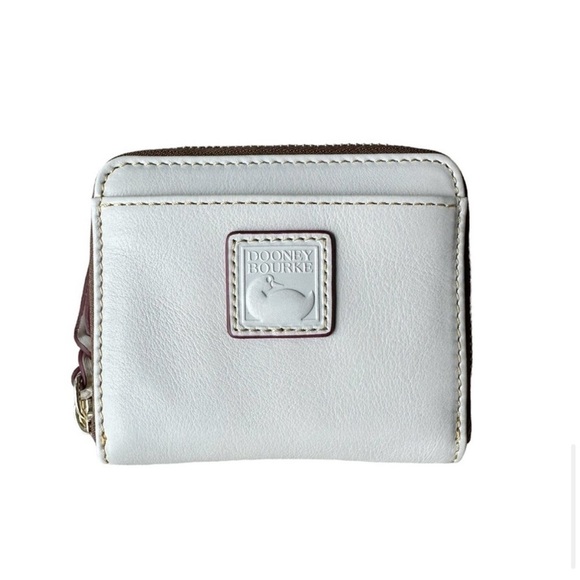 Dooney & Bourke Florentine Leather Zip Around Wallet - Picture 4 of 5